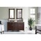James Martin Vanities Brittany 60in Double Vanity, Burnished Mahogany w/ 3 CM Carrara Marble Top 650-V60D-BNM-3CAR - alternate 3